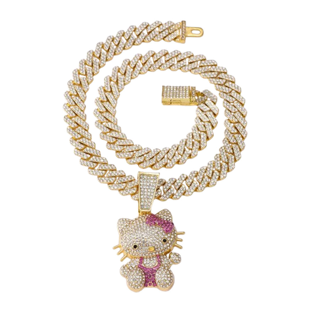 Hello Kitty Cartoon Cute Necklace