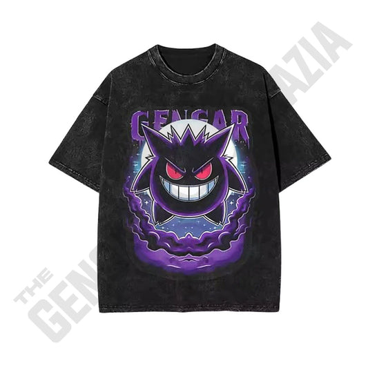 Raising Moon Gengar Printed T-Shirt