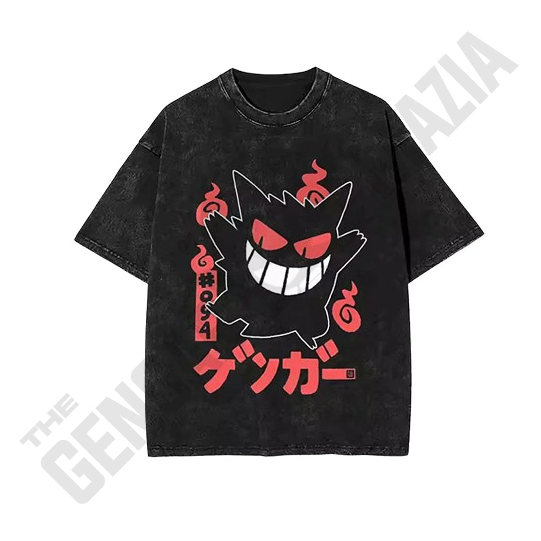 Evil Gengar Printed Fashion T-Shirt