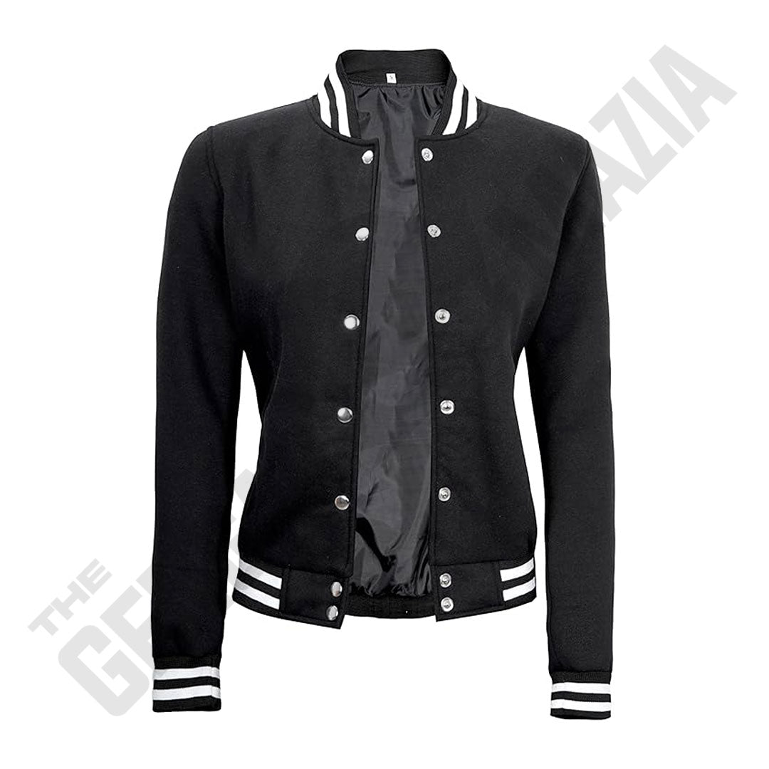 Women's Letterman Highschool Varsity Bomber Jacket
