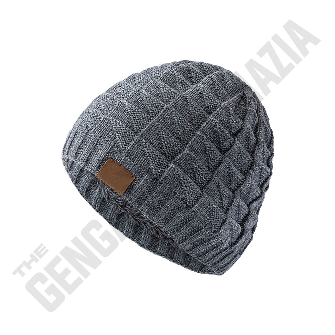 Classic Winter Fur Lined Beanie