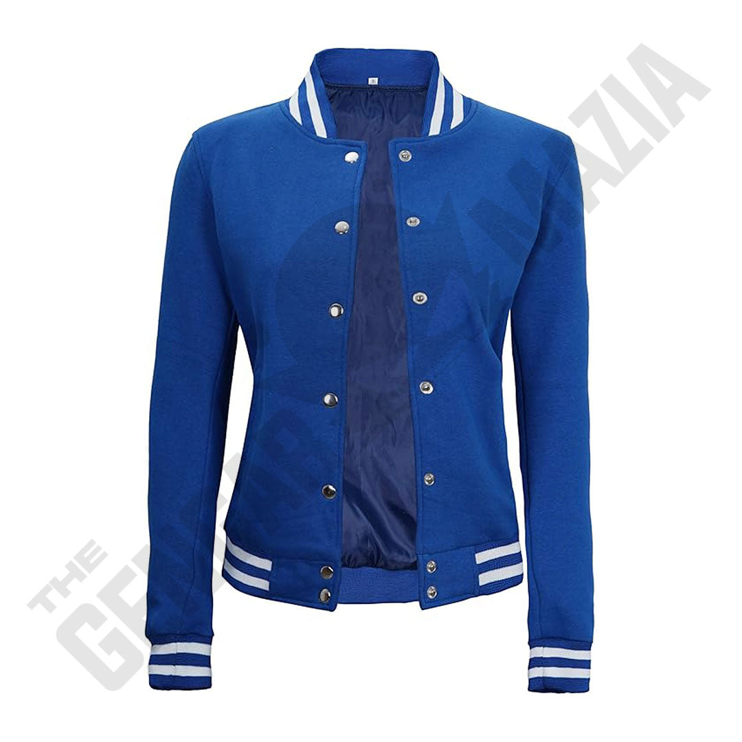 Women's Letterman Highschool Varsity Bomber Jacket