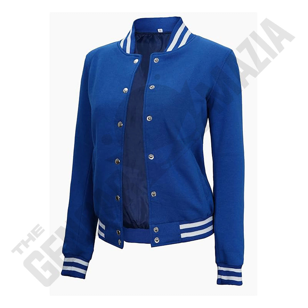 Women's Letterman Highschool Varsity Bomber Jacket