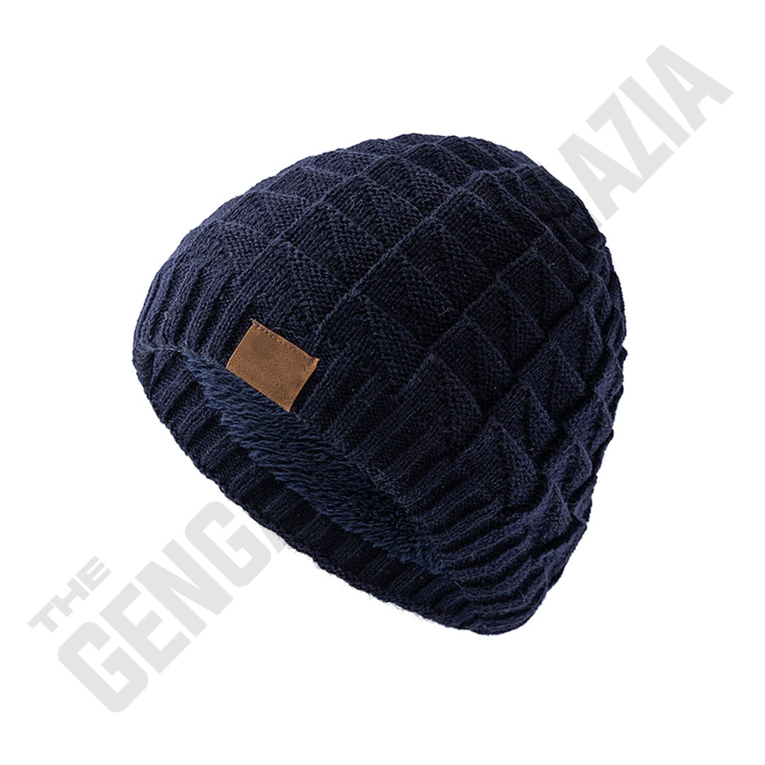 Classic Winter Fur Lined Beanie