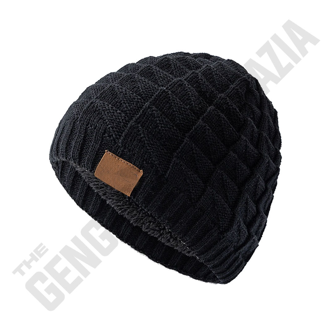 Classic Winter Fur Lined Beanie