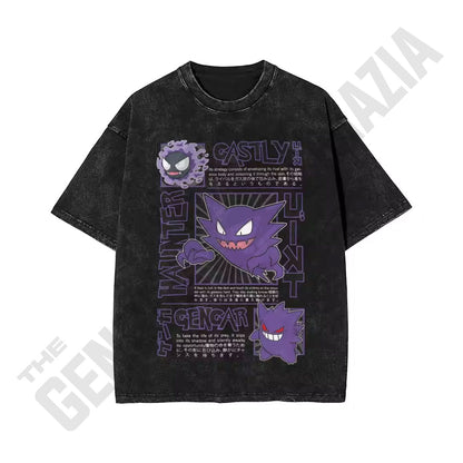 Mega Ghost Shadow Gengar Pokemon T-Shirt