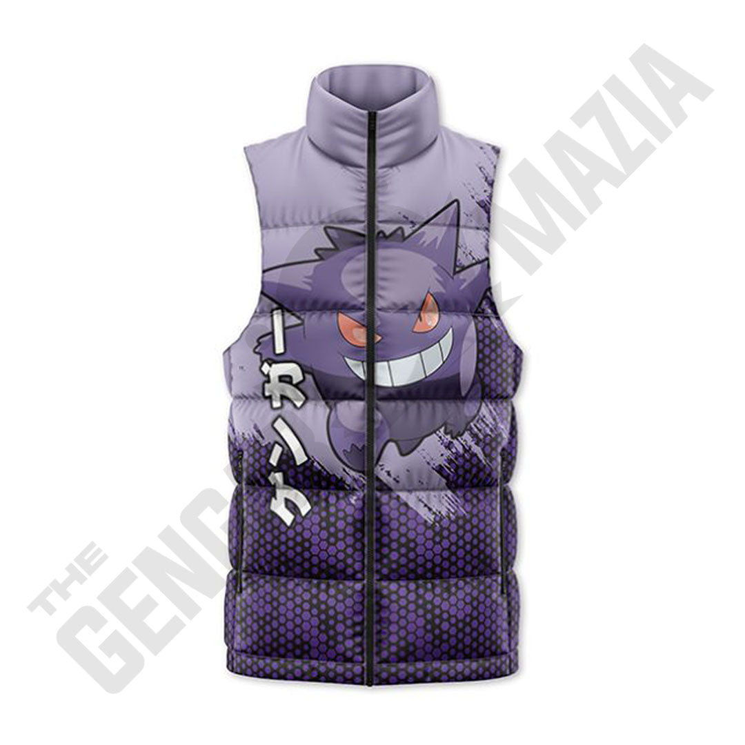 Gengar Pokemon Full Zip Vest