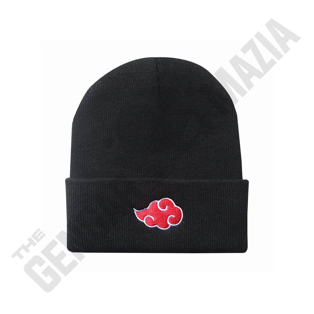 Naruto Anime Embroidered Knitted Winter Beanie