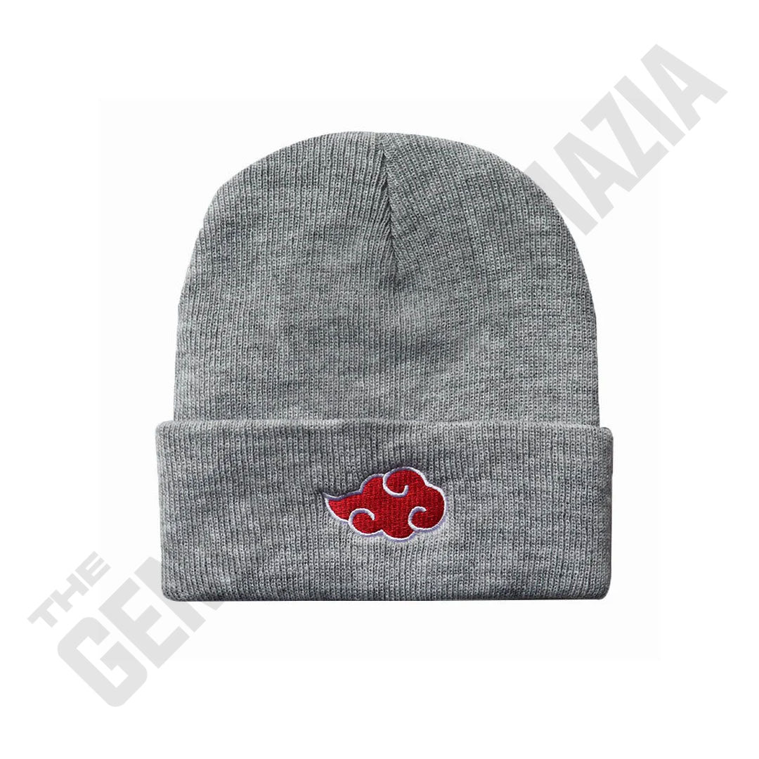 Naruto Anime Embroidered Knitted Winter Beanie