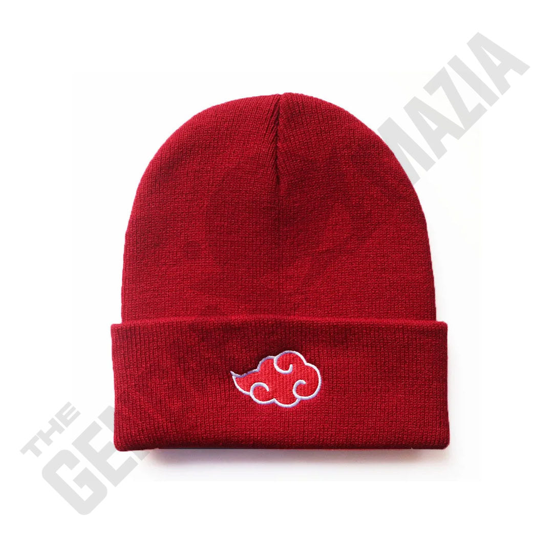 Naruto Anime Embroidered Knitted Winter Beanie