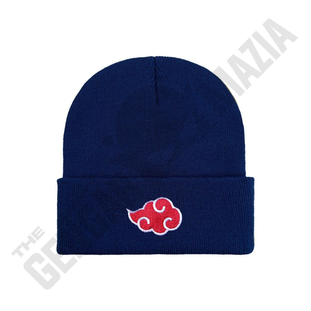 Naruto Anime Embroidered Knitted Winter Beanie