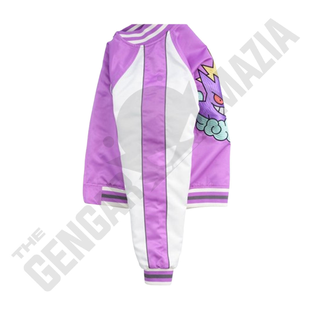Shadow Punch Gengar Anime Varsity Jacket