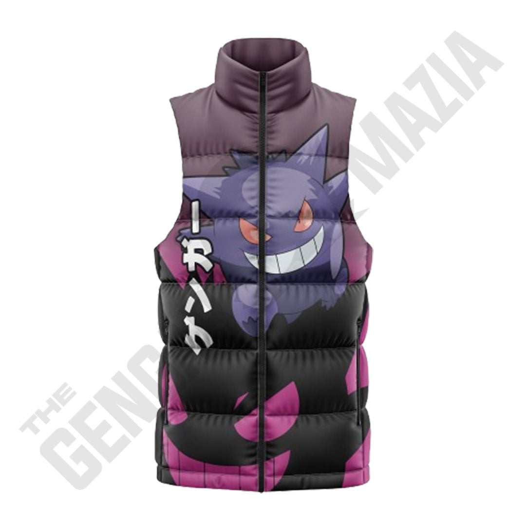 Ghastly Creepy Gengar Anime Vest